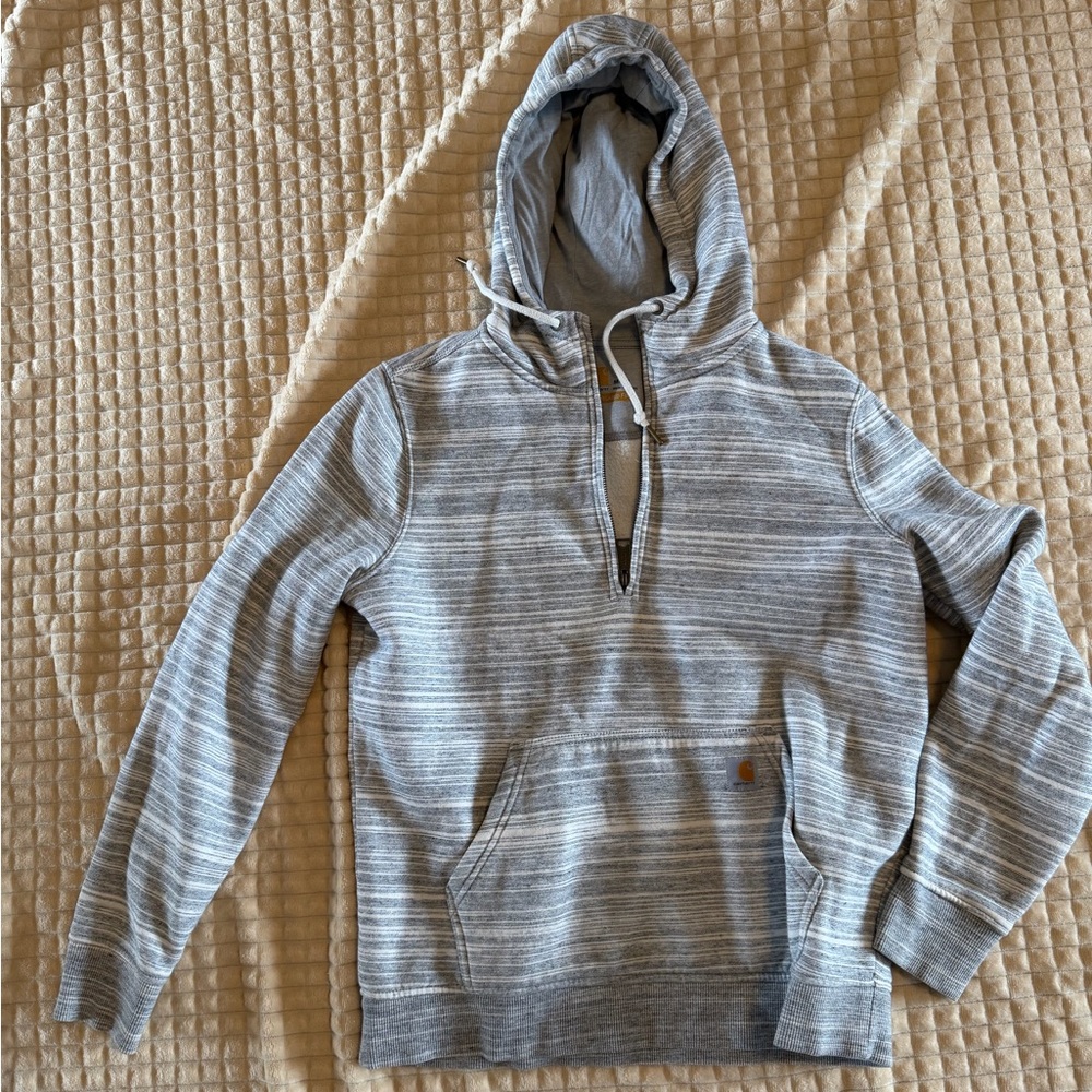 Carhartt Heathered Gray Hoodie